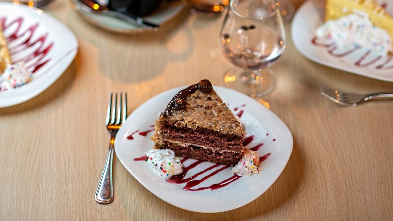 Chocolate cake dessert